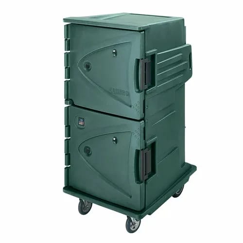 Cambro Camtherm CMBH1826TBC192 Granite Green Hot Cart — view 1