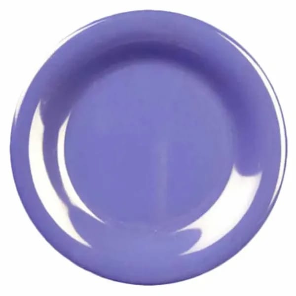 Thunder Group CR006BU Purple 6-1/2" Melamine Plate | Case of 12 — view 2