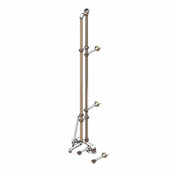 T&S B-0490-01 8" Deck Mount Service Sink Faucet — view 1