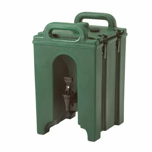 Cambro Camtainer 100LCD519 1-1/2 Gallon Insulated Kentucky Green Beverage Dispenser — view 2