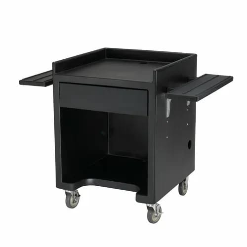 Cambro ES28RL110 Black Equipment Stand — view 1