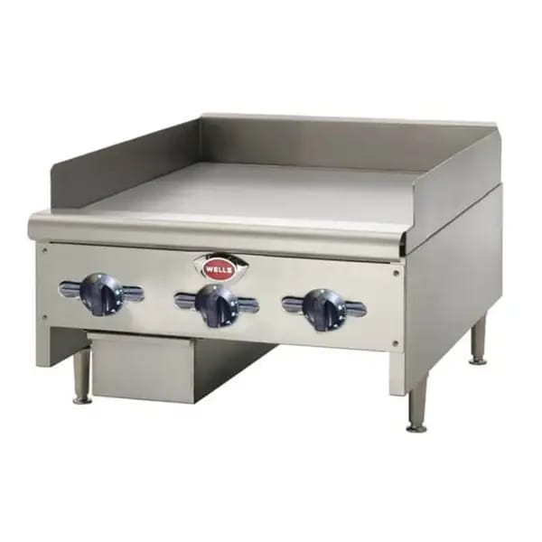 Wells HDTG-3630G Heavy Duty 90,000 BTU Thermostatic Control Gas Griddle 36"W — view 2