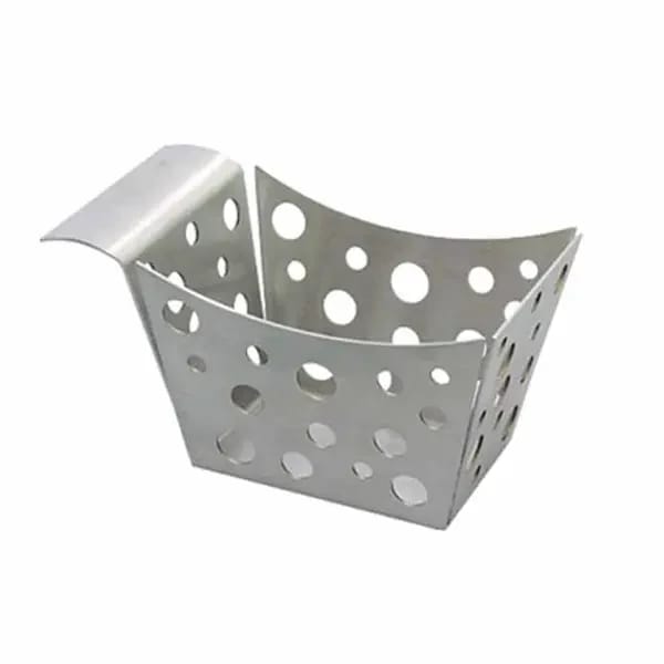 Tablecraft SCB Rectangular Stainless Steel Side Basket 5-3/8" x 3-3/8" x 3-1/8" — view 2