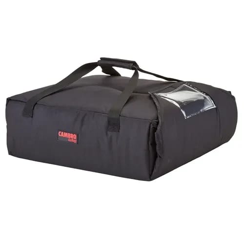 Cambro Gobag GBPP216110 Black Pizza Delivery Bag 17-1/4" X 17-1/2" X 7-1/2" — view 1