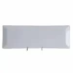 Thunder Group 29012WT Classic White 12" x 12" Square Melamine Plate | Case of 12 — view 6
