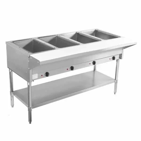 BevLes BVST-4-120 4-Well 120V Electric Hot Food Table 58"W — view 2