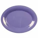 Thunder Group CR212GR Green 12" x 9" Oval Melamine Platter | Case of 12 — view 3