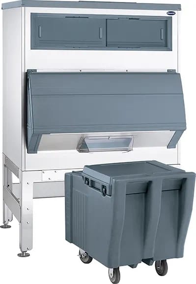 Follett Ice•DevIce™ Series DEV1350SG-56-ICS125L Gravity Dispense Ice Bin 1360 Pound Capacity Polyethylene Interior Cube, Nugget Ice Compatibility — view 1