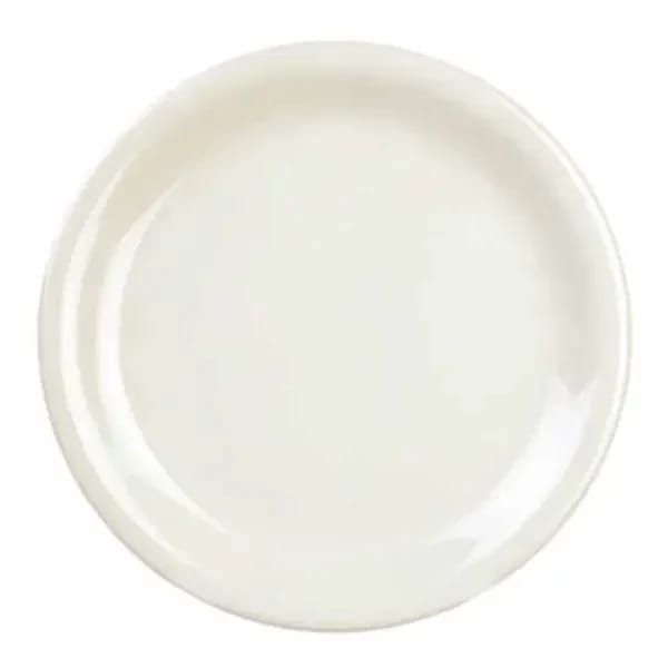 Thunder Group CR106V Ivory 6-1/2" Melamine Plate | Case of 12 — view 2