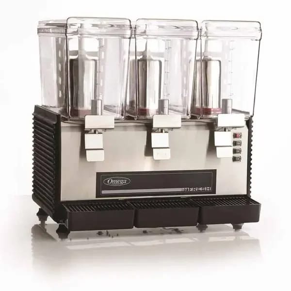 Omega OSD30 Triple 3-Gallon Bowl High Performance Drink Dispenser — view 2
