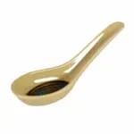 Thunder Group 7003B Lotus 3/4 oz. Melamine Wonton Soup Spoon | Case of 60 — view 4