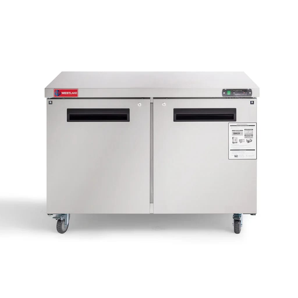 Westlake WKTR-48B Undercounter Refrigerator 2 Door 33-40°F — view 1