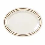Thunder Group AD222AA Arcadia 24 oz., 12" x 9" Oval Melamine Platter | Case of 12 — view 4