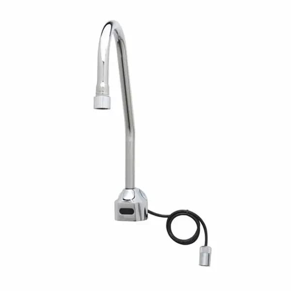T&S EC-3101-LF22-SB Single Hole Wall Mount ChekPoint Electronic Hands Free Sensor Faucet — view 1