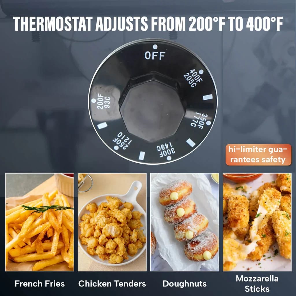 Westlake GF150 Deep Fryer 21" 150,000 Btu 70 lb Oil Capacity — view 5