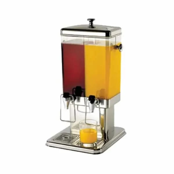 Tablecraft 70 Double 1-1/2 Gallon Cold Beveage Dispenser with Built in Ice Chamber — view 1