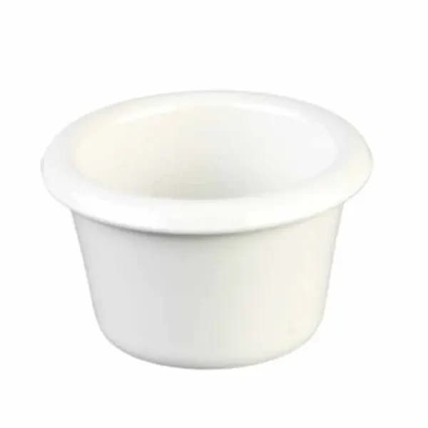 Thunder Group ML534B1 Bone 1-1/2 oz. Melamine Ramekin | Case of 12 — view 2