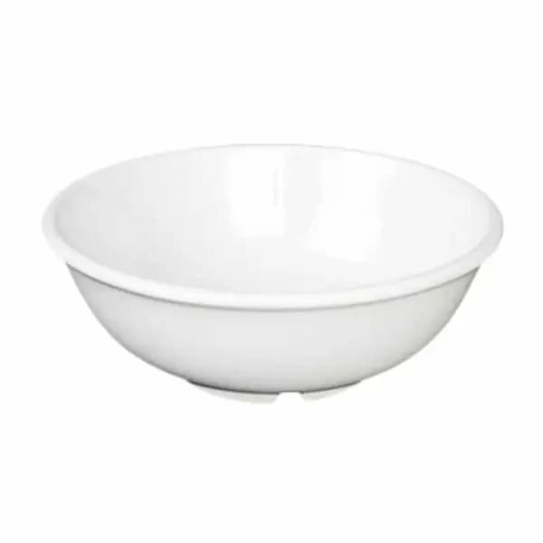 Thunder Group CR5807W White 32 oz. Melamine Salad Bowl | Case of 12 — view 2
