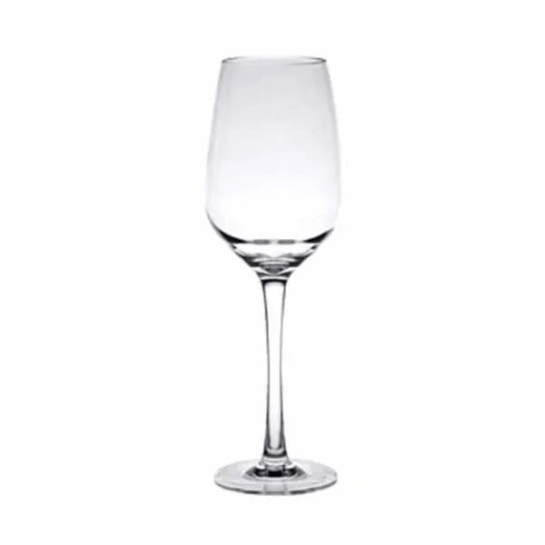 Thunder Group PLTHWG014RC 14 oz. Clear Polycarbonate Red Wine Glass | Case of 12 — view 1