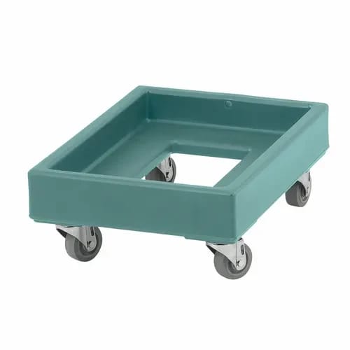 Cambro Camdolly CD1420401 Open Frame Slate Blue Food Carrier Dolly — view 2