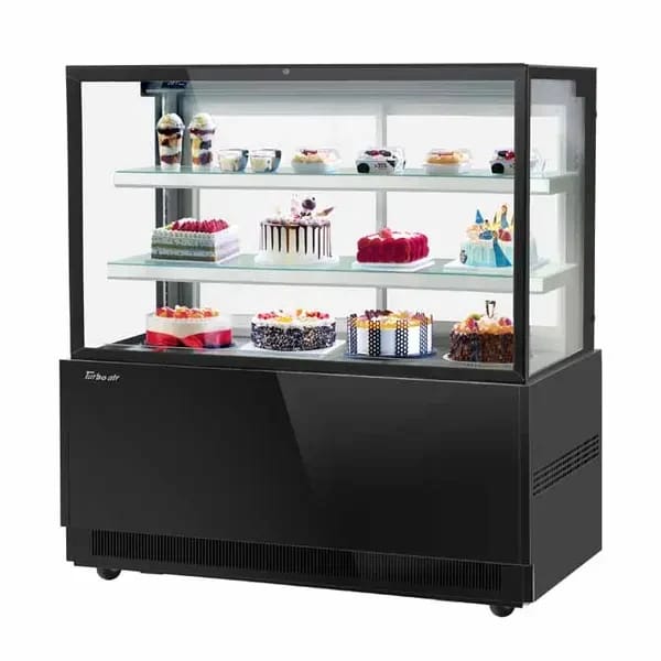 Turbo Air TBP60-54FN-B Refrigerated Black Bakery Display Case 59"W — view 1