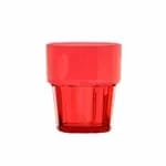 Thunder Group PLPCTB108GR 8 oz. Green Polycarbonate Rocks Glass | Case of 12 — view 3
