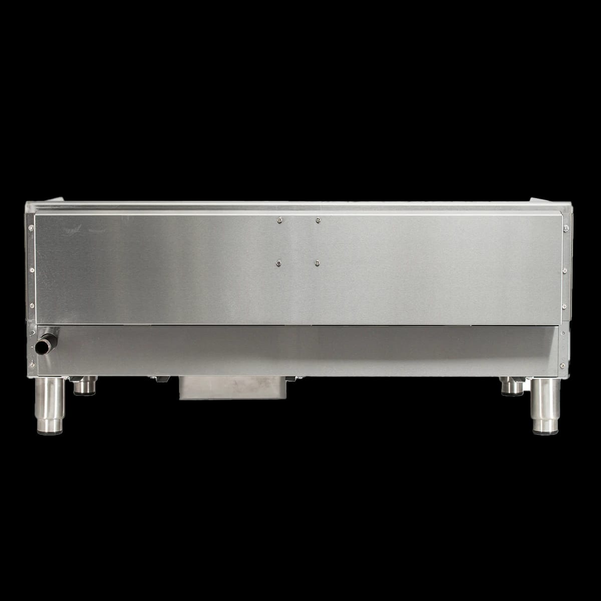 Globe GG36G Gas Countertop Griddle 36 Inch Wide Rotary Control Knob Control Rectangle Polished Steel 1 Inch Thick Plate Heavy-Duty — Natural Gas, 90000 BTU — view 4