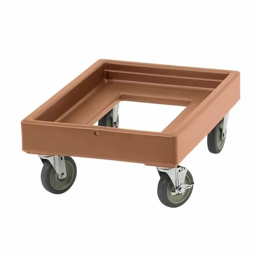 Cambro Camdolly CD100157 Open Frame Coffee Beige Food Carrier Dolly — view 2