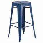 Flash Furniture ET-BT3503-30-MINT-GG Mint Galvanized Steel Bar Stool — view 4