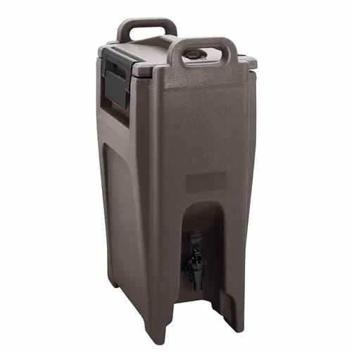 Cambro Camtainer UC500194 5-1/4 Gallon Insulated Granite Sand Beverage Dispenser — view 2