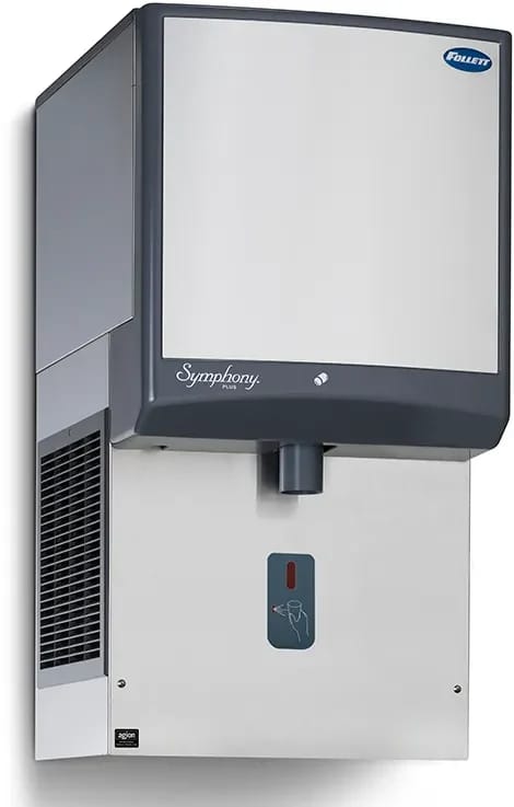 Follett Symphony Plus™ 25HI414A-SI-00 Wall Mount Ice-Only Dispenser 425 Pound Daily Production 25 Pound Storage SensorSAFE™ Dispense Nugget Style Ice — 115V, 1PH — view 1