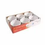 Thunder Group ML507B1R Bone 1-1/2 oz. Fluted Melamine Ramekin | Pack of 12 — view 3