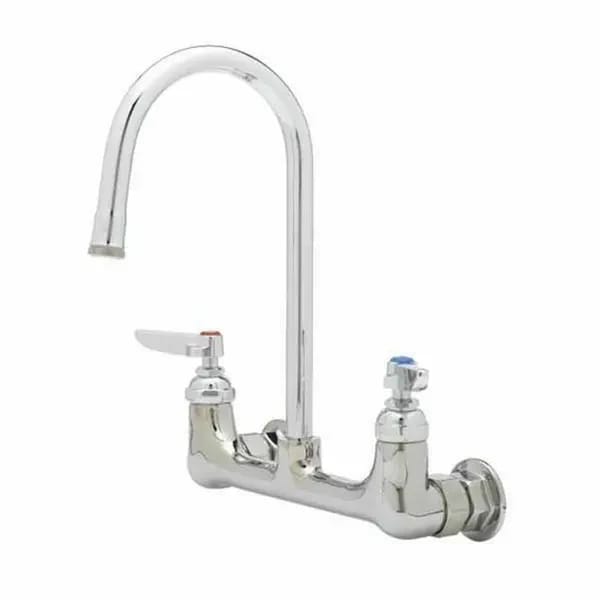 T&S B-0330CR-PRISON 8" Double Pantry Faucet — view 1