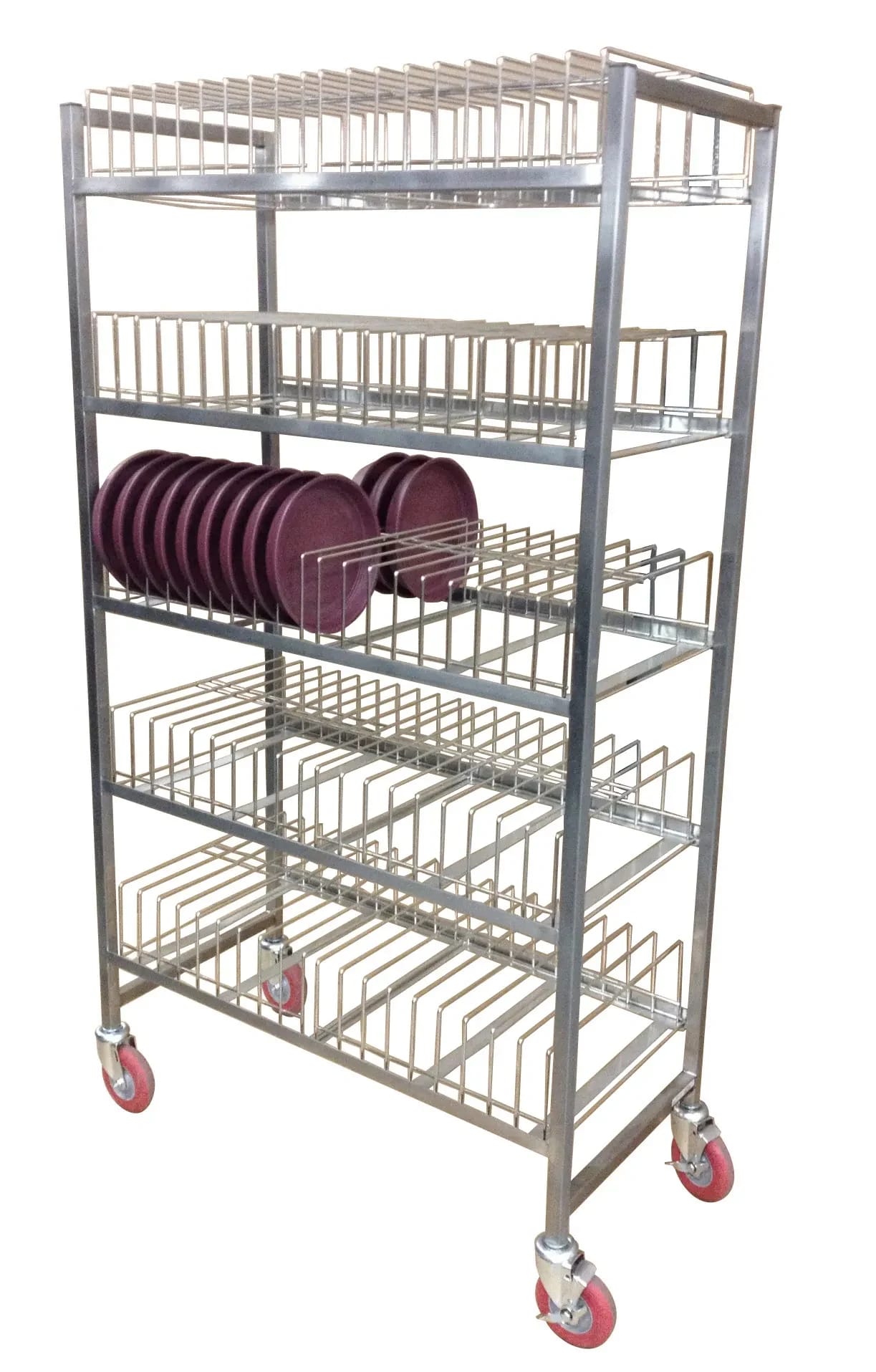 Carter-Hoffmann® BSR90 Plate + Dome Drying Rack 50/100 Domes/Underliners — view 1