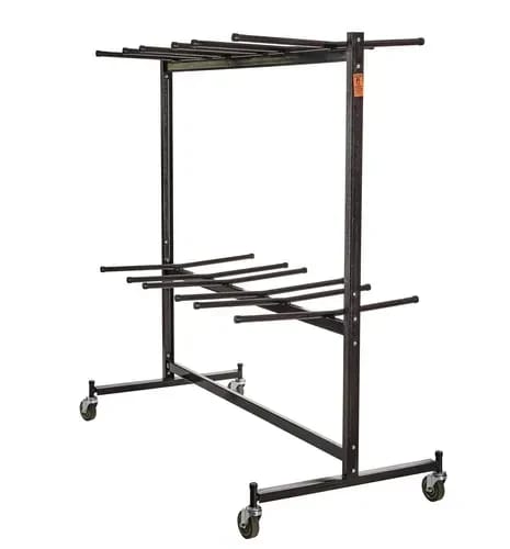 National Public Seating 84 Double-Tier Hanging Chair Truck — view 2