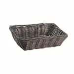 Tablecraft 1471 Brown Oblong Woven Basket 7" x 5-1/4" x 2 | Case of 12 — view 4