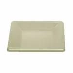 Thunder Group 29004WT Classic White 4-1/2" x 4-1/2" Square Melamine Plate | Case of 12 — view 3