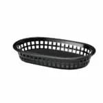 Tablecraft 1073R A La Carte Red Oval Platter Basket 9-1/4" x 6" x 1-1/2" | Case of 36 — view 3