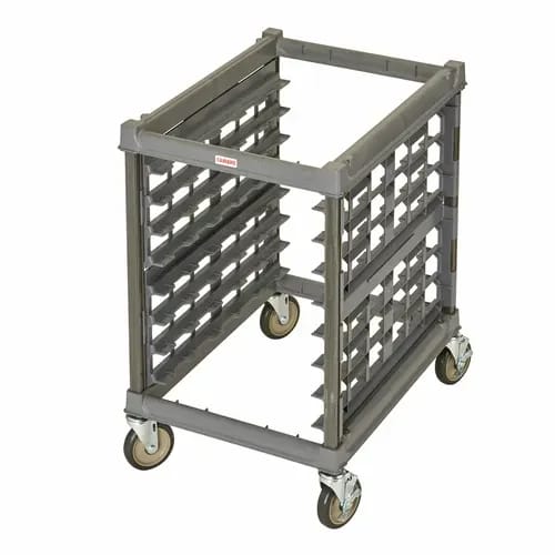 Cambro Camshelving UPR1826U8580 8-Full Size Brushed Graphite Sheet Pan Rack 23-1/4"W X 30-7/8"L X 33-1/8"H — view 1
