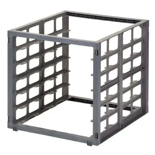 Cambro Camshelving CSUPR1826S6580 Premium Or Element Series 6-Full Size Brushed Graphite Sheet Pan Rack — view 2