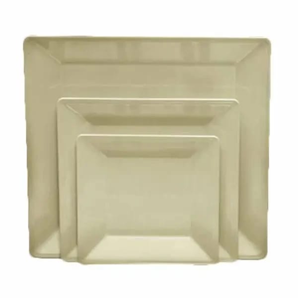 Thunder Group PS3214V Passion Pearl 13-3/4" x 13-3/4" Square Melamine Plate | Case of 6 — view 2