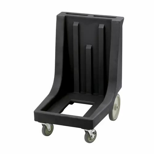 Cambro Camdolly CD300HB110 Open Frame Black Food Carrier Dolly With Handle — view 2