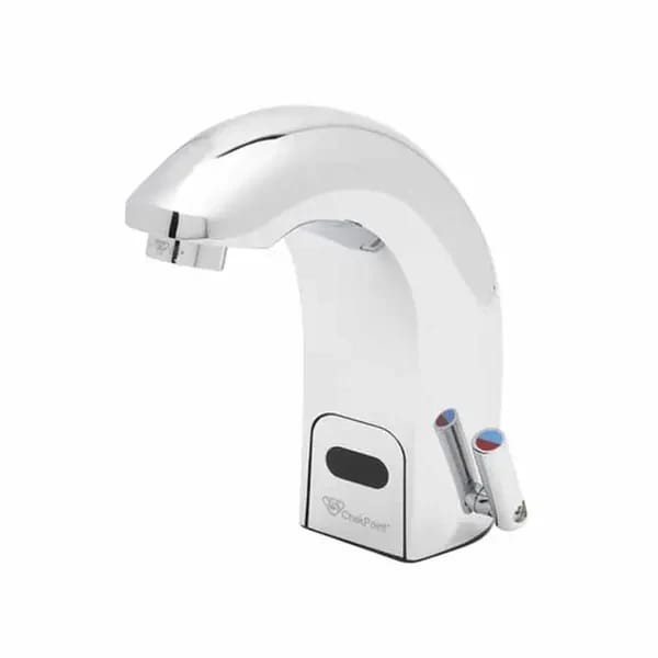 T&S EC-3142-STV5THG Single Hole Deck Mount ChekPoint Electronic Hands Free Sensor Faucet — view 1