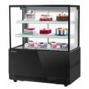 Turbo Air TBP48-54NN-B Refrigerated Black Bakery Display Case 47-1/4"W