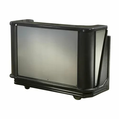 Cambro Cambar BAR730DS770 Chicago Portable Bar 7-Bottle Speed Rail Portable Bar 77-5/8"W X 28-1/2"D X 47-1/2"H