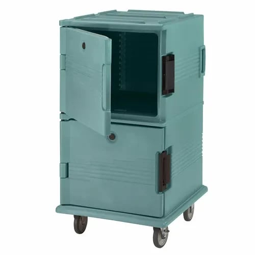 Cambro Ultra Cam Cart UPC1600401 Insulated Slate Blue Front Loader Food Carrier
