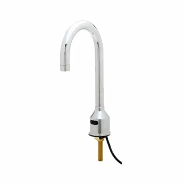 T&S 5EF-1D-DG-VF05 Single Hole Deck Mount Equip Electronic Hands Free Sensor Faucet