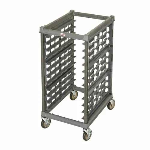 Cambro Camshelving UPR1826HP12580 12-Full Size Brushed Graphite Sheet Pan Rack 25-7/16"W X 33-7/8"L X 48"H