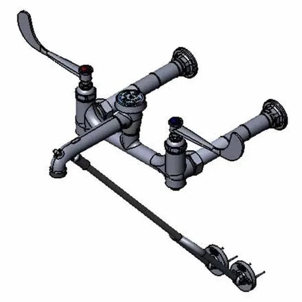 T&S B-0363 8" Wall Mount Service Sink Faucet
