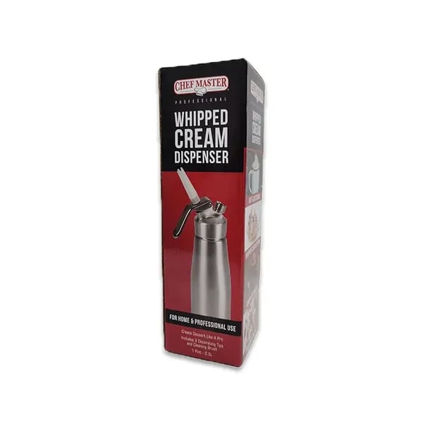 Chef Master 90076 1 Pint Whipped Cream Dispenser